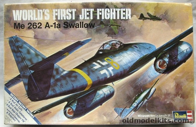 Revell 1/32 Me-262 Swallow - World's First Jet Fighter, H218 plastic model kit